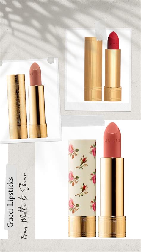 best Gucci lipsticks